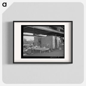 アートポスター-Shack Under the Bridge
 - ラッセル リー Poster.