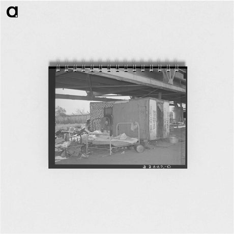 アートメモ帳-Shack Under the Bridge
 - ラッセル リー Memo.