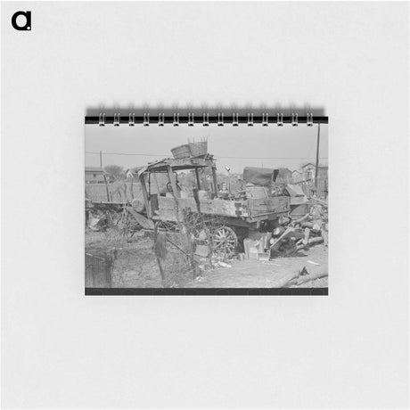 アートメモ帳-Mexican Backyard, San Antonio
 - ラッセル リー Memo.