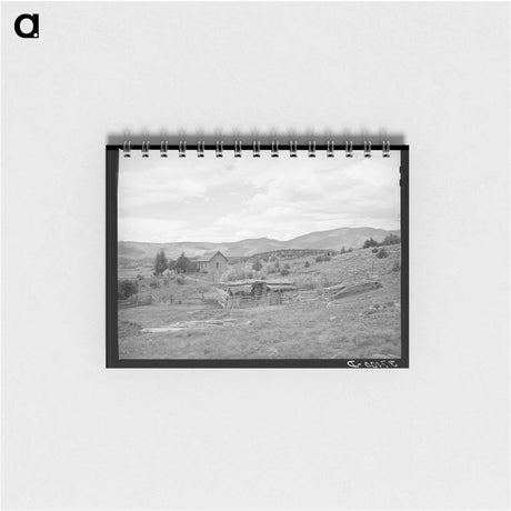 アートメモ帳-Farmstead of Chamisal
 - ラッセル リー Memo.