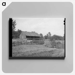 アートパネル-Pie Town Homestead
 - ラッセル リー Canvas.