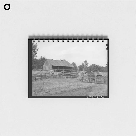 アートメモ帳-Pie Town Homestead
 - ラッセル リー Memo.