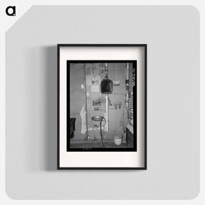 アートポスター-Farmhouse Washing Facilities
 - ラッセル リー Poster.