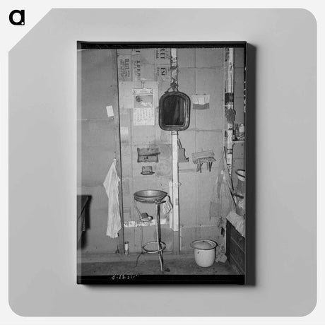 アートパネル-Farmhouse Washing Facilities
 - ラッセル リー Canvas.