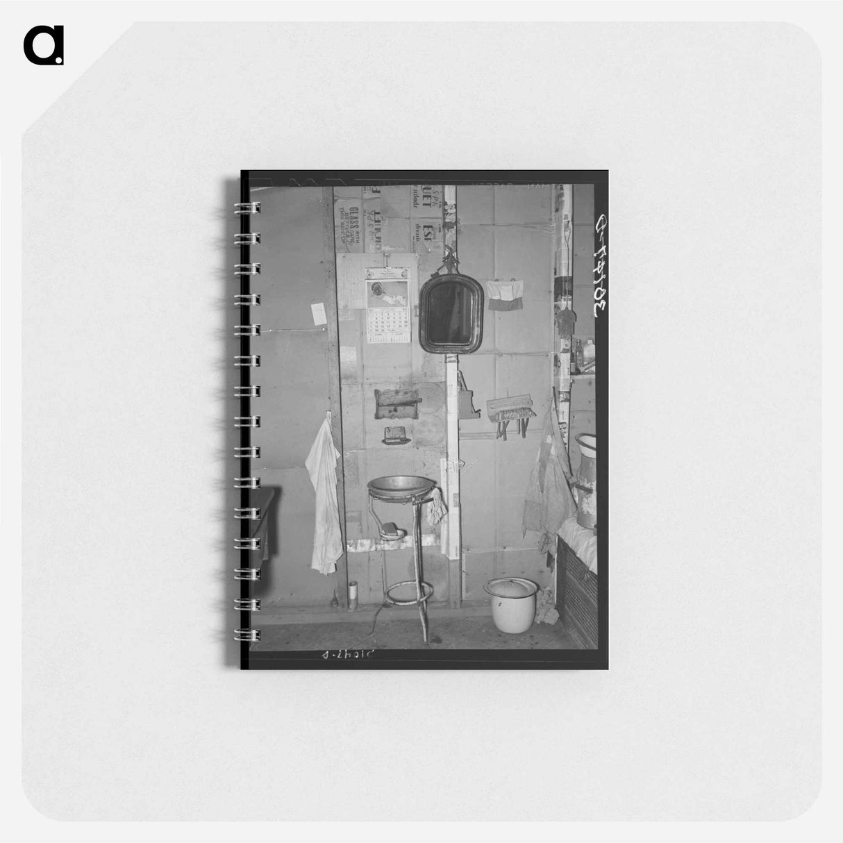 アートメモ帳-Farmhouse Washing Facilities
 - ラッセル リー Memo.