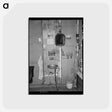 アートポストカード-Farmhouse Washing Facilities
 - ラッセル リー Postcard.