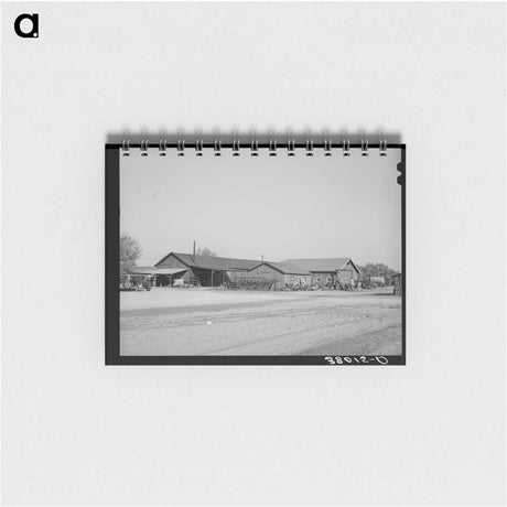 アートメモ帳-Earl Fruit Company Repair Shops
 - ラッセル リー Memo.