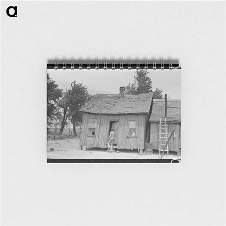 アートメモ帳-Sharecropper's Cabin, Southeast Missouri
 - ラッセル リー Memo.
