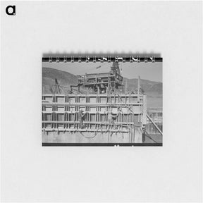 アートメモ帳-Concrete Forms at Shasta Dam
 - ラッセル リー Memo.