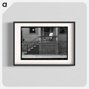 アートポスター-Entrance to House, Meriden
 - ラッセル リー Poster.