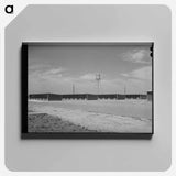 アートパネル-Migratory Labor Camp Shelters
 - ラッセル リー Canvas.