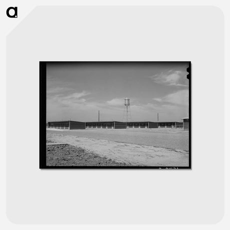アートポストカード-Migratory Labor Camp Shelters
 - ラッセル リー Postcard.