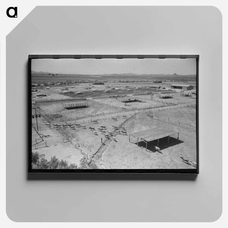 アートパネル-Casa Grande Valley Farms
 - ラッセル リー Canvas.