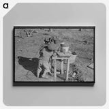 アートパネル-Children of Sharecroppers
 - ラッセル リー Canvas.