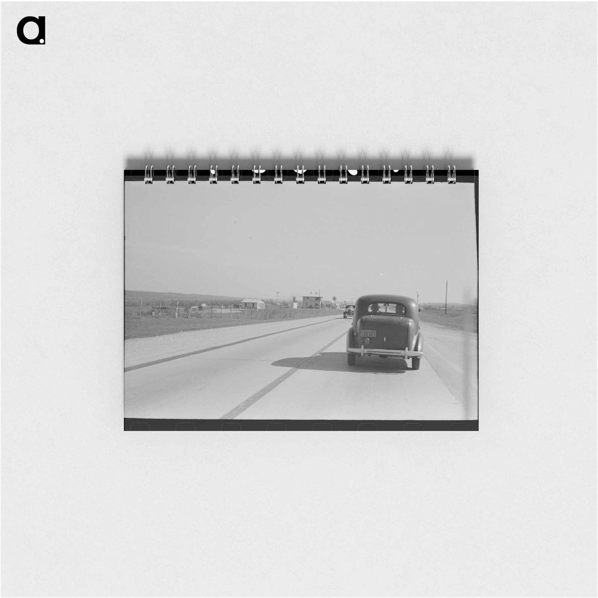アートメモ帳-Highway North of San Antonio
 - ラッセル リー Memo.