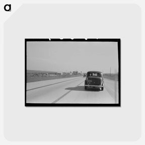 アートポストカード-Highway North of San Antonio
 - ラッセル リー Postcard.