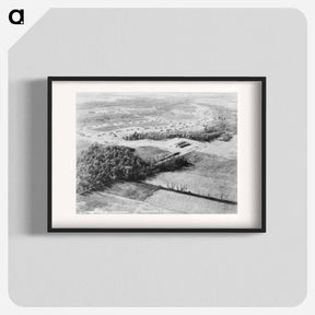アートポスター-Jersey Homesteads Air View
 - ラッセル リー Poster.