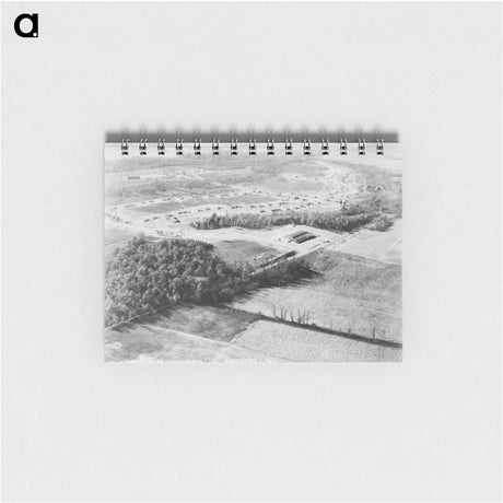 アートメモ帳-Jersey Homesteads Air View
 - ラッセル リー Memo.
