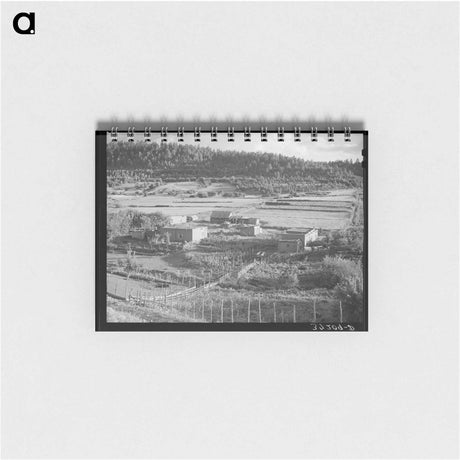 アートメモ帳-Llano de San Juan Farmstead
 - ラッセル リー Memo.