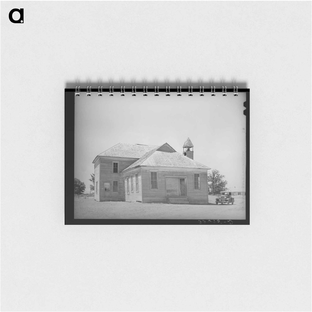 アートメモ帳-Akins Schoolhouse
 - ラッセル リー Memo.