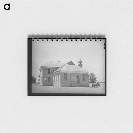 アートメモ帳-Akins Schoolhouse
 - ラッセル リー Memo.