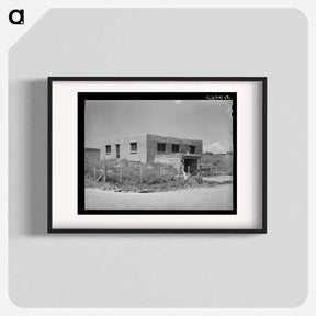 アートポスター-Chamisal Adobe House
 - ラッセル リー Poster.
