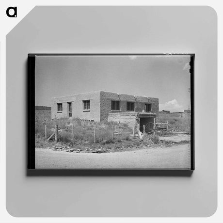アートパネル-Chamisal Adobe House
 - ラッセル リー Canvas.