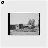 アートポストカード-Portable Farm Buildings
 - ラッセル リー Postcard.