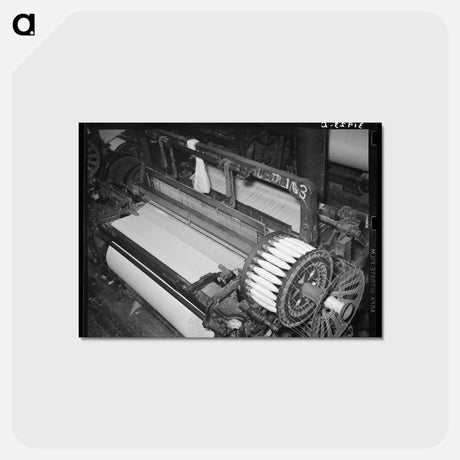 アートポストカード-Loom, Laurel Cotton Mill
 - ラッセル リー Postcard.