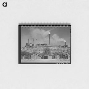 アートメモ帳-Copper Smelter, Miami, Arizona
 - ラッセル リー Memo.