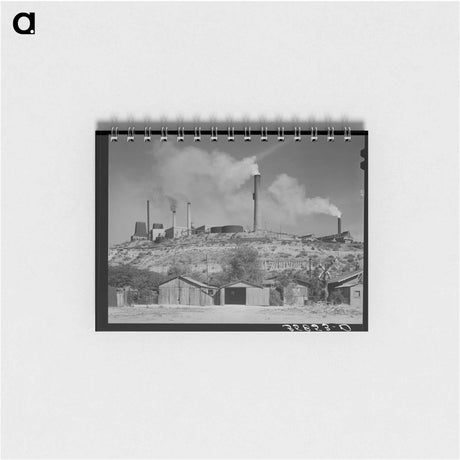 アートメモ帳-Copper Smelter, Miami, Arizona
 - ラッセル リー Memo.