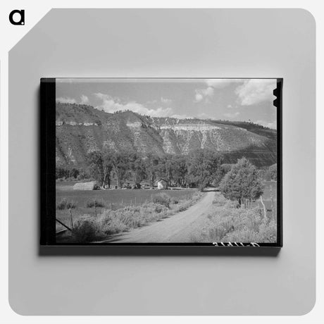 アートパネル-Uncompahgre Valley Farmstead
 - ラッセル リー Canvas.