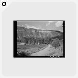 アートポストカード-Uncompahgre Valley Farmstead
 - ラッセル リー Postcard.