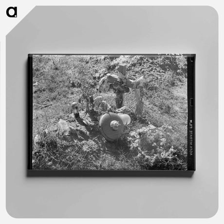アートパネル-Mexican Grave
 - ラッセル リー Canvas.