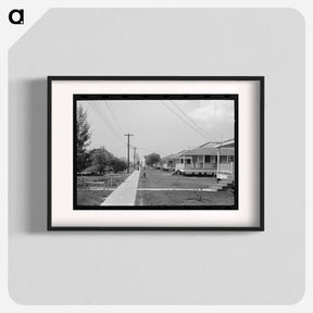 アートポスター-Burrwood Cottages
 - ラッセル リー Poster.