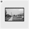 アートポストカード-Burrwood Cottages
 - ラッセル リー Postcard.