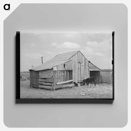 アートパネル-Kimball's Barn
 - ラッセル リー Canvas.