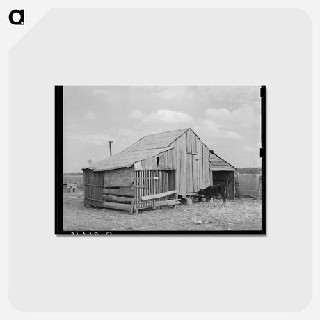 アートポストカード-Kimball's Barn
 - ラッセル リー Postcard.