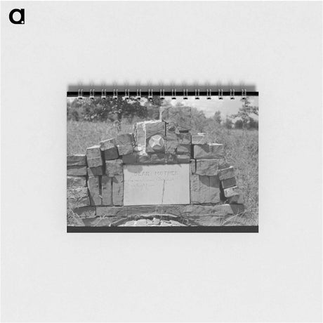アートメモ帳-Cruger Headstone
 - ラッセル リー Memo.