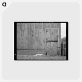 アートポストカード-Neglected Barn, Iowa
 - ラッセル リー Postcard.