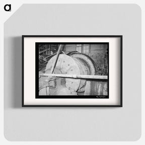 アートポスター-Ball Mill at Mogollon Gold Mine
 - ラッセル リー Poster.