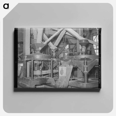 アートパネル-Hulling Machinery
 - ラッセル リー Canvas.