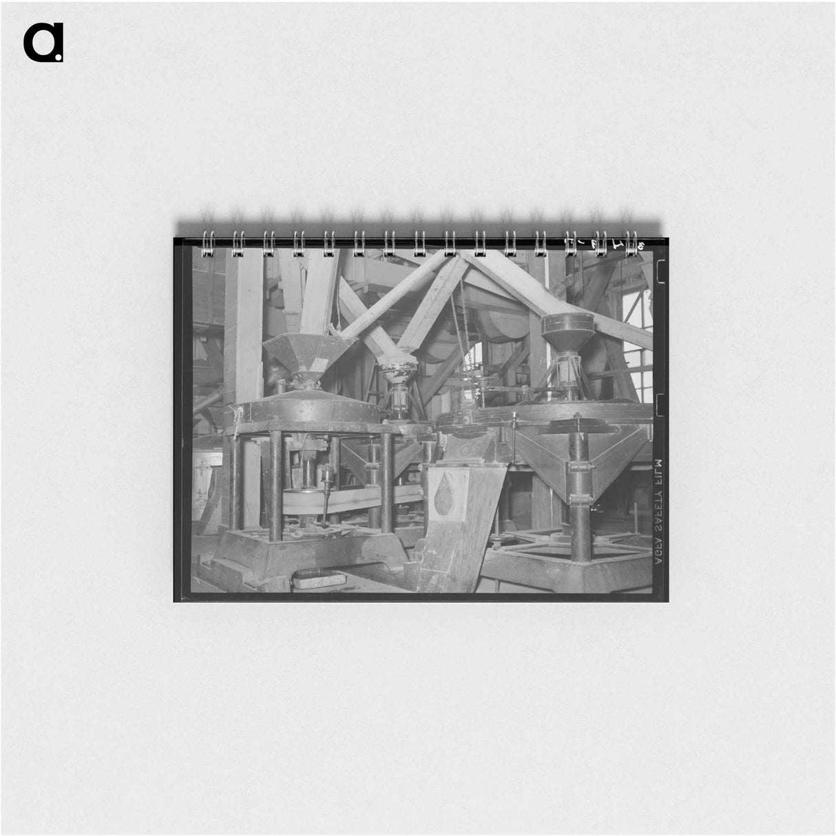 アートメモ帳-Hulling Machinery
 - ラッセル リー Memo.