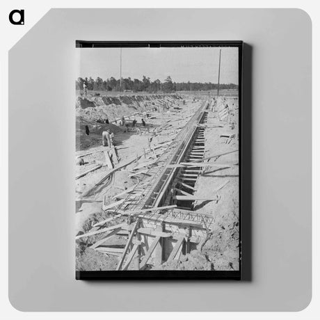 アートパネル-Paper Mill Foundation
 - ラッセル リー Canvas.