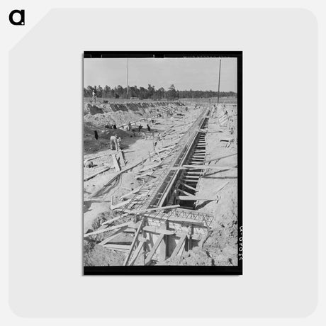 アートポストカード-Paper Mill Foundation
 - ラッセル リー Postcard.