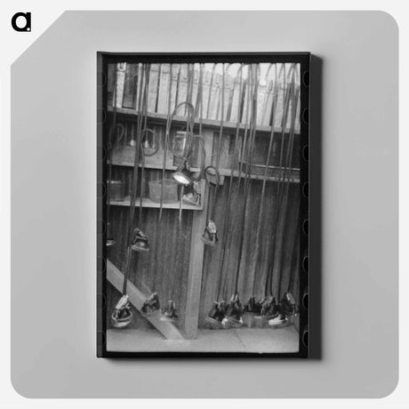 アートパネル-Miners' Lamps, Mogollon
 - ラッセル リー Canvas.