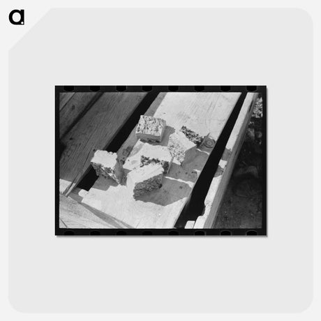 アートポストカード-Taos County Soap
 - ラッセル リー Postcard.