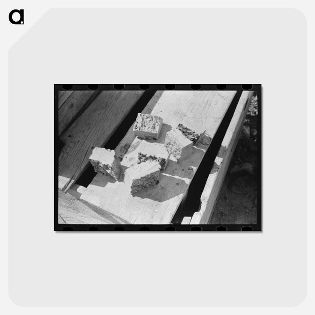 アートポストカード-Taos County Soap
 - ラッセル リー Postcard.