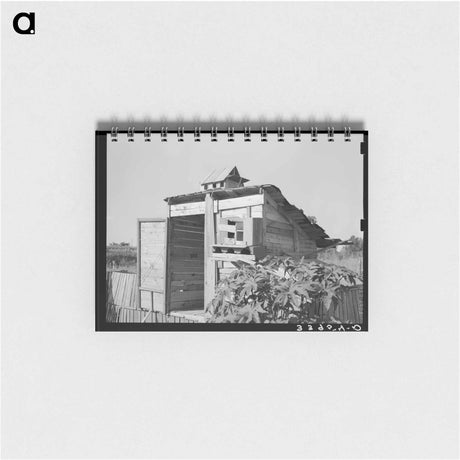 アートメモ帳-Henhouse and Pigeon Cote
 - ラッセル リー Memo.