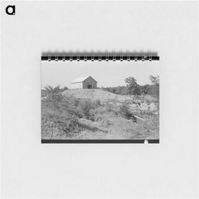アートメモ帳-Barn on a Hummock, Missouri
 - ラッセル リー Memo.